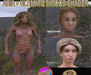 ARIA + ULTIMATETATOOS SHADERS V1 - 5GB -