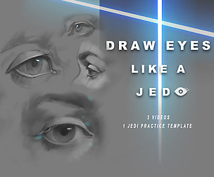 Draw Eyes like a Jedi Master