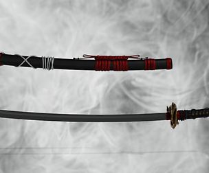 katana dragon samurai sword