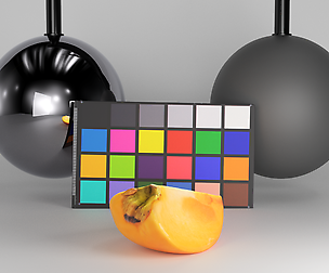 Slice of persimmon 36