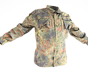 Military jacket of Bundeswehr Uniform 19