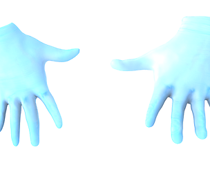 Surgical sterile gloves
