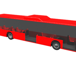 bus autobus coach vehicle car long