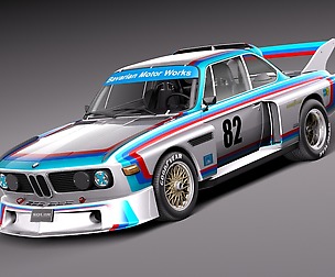 BMW 3.5 CSL IMSA 1974