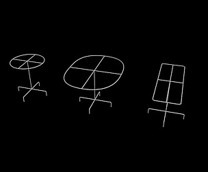 Pack 3 Clothes Racks