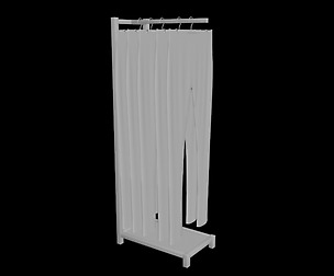 hanging jeans pants rack