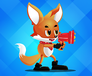 Foxy 2D Game Character Asset
