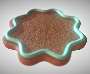 Gingerbread cookie multiple colors