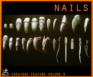 NAILS - 24 Character & Creature Nails