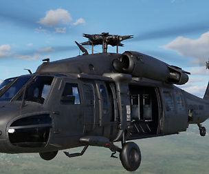 Sikorsky UH-60 Black Hawk + Interior HD