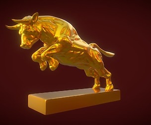 Angry bull