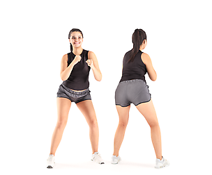 Woman boxing 33
