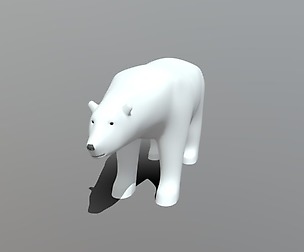Cartoon Polar Bear
