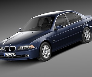 BMW 5-Series e39 sedan 2001