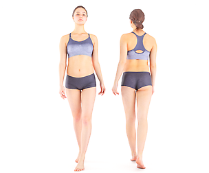 Slim sporty woman 107