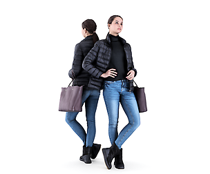Woman with bag 52