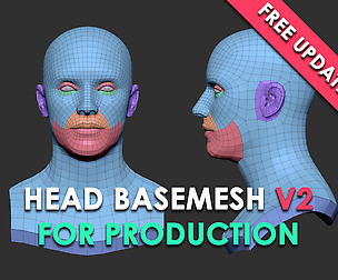 Head Basemesh for Production V2
