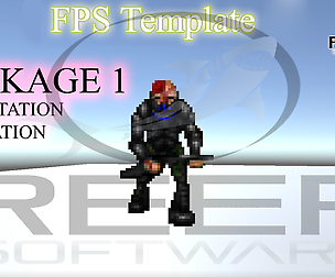 Classic FPS Template Package 1: 8 Directional View