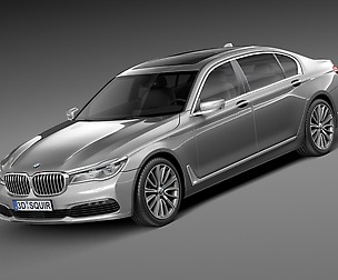 BMW 7-series G12 long 2016