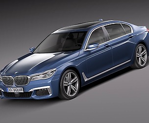 BMW 7-series G12 long M-sport 2016