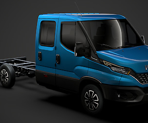 Iveco Daily Crew Cab L3 Chassis 2020