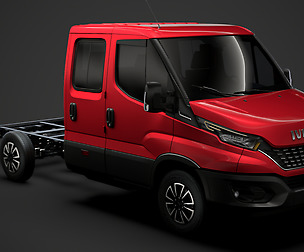 Iveco Daily Crew Cab L2 Chassis 2020