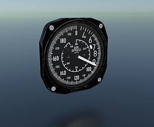 US AIR SPEED INDICATOR