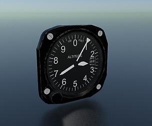 US ALTIMETER GAUGE