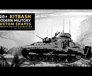 220+ Kitbash Lazy shapes (FREE)