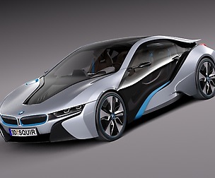 BMW i8 Coupe Concept 2011