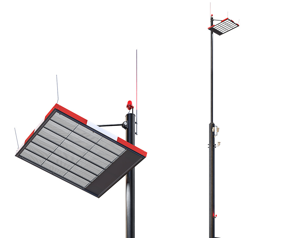 Стойка manfrotto 007bu. Освещение автомагистрали. Мачта 3 прожектора. Декоративные столбы освещения. Lit инструмент.