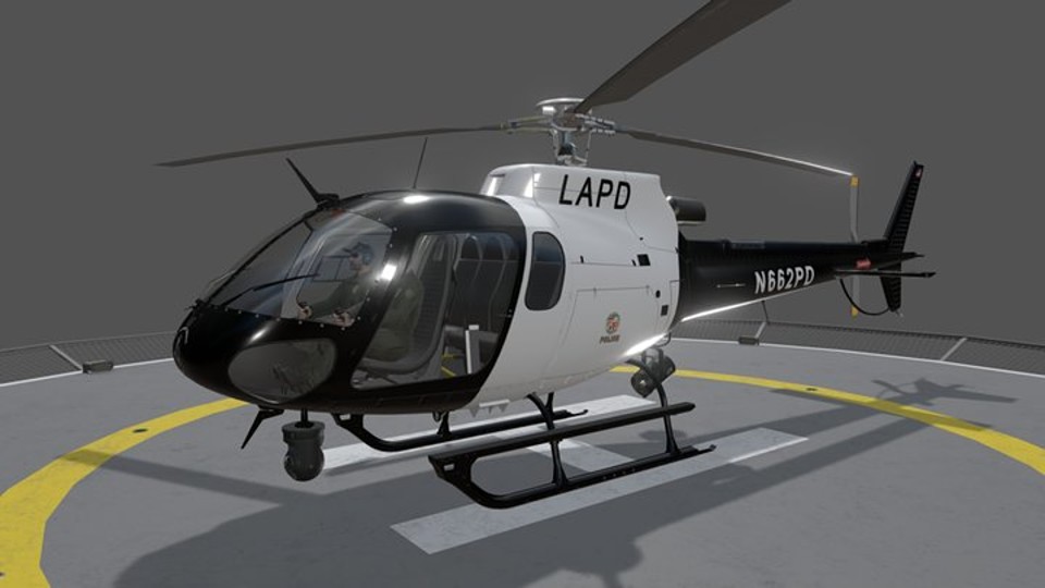 LAPD AS350 ヘリコプターパイロットバッジ LAPD AS350 ヘリコプターパイロットバッジ