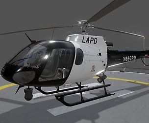 AS-350 LAPD Animated