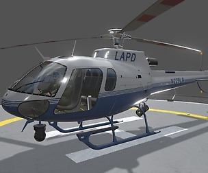 AS-350 LAPD 3 Animated