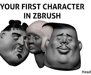 Your first character in Zbrush (Head Series)
