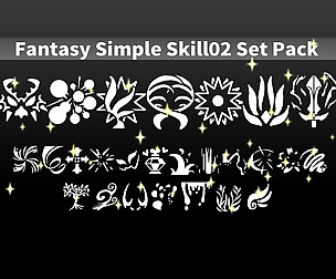 Fantasy Simple Skill02 Set Pack