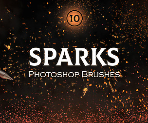 Sparks Photoshop Brushes