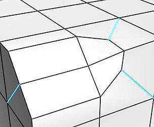 LowPoly Bevel keep quad topo HDA