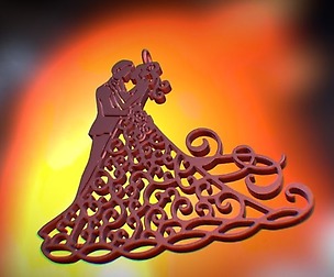 Dancing Couple Pendant
