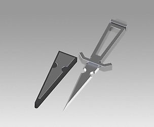Star Trek TOS inspired Dagger and Agonizer prop