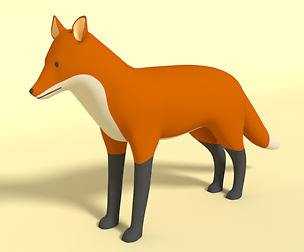 Cartoon Fox