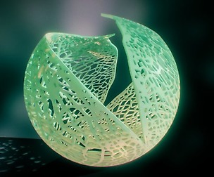 Spherical Leaf Lampshed (small)