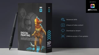 Digital Painting MASTERCLASS cover