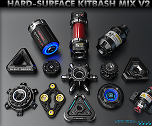 Kitbash Hard-Surface Mix V2