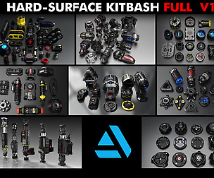 Kitbash Hard-Surface Full V1