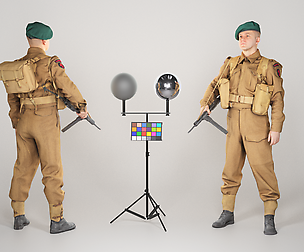 British commando character from World War 2 43
