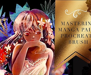 Master manga paint procreate brush