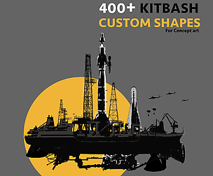 400+ Custom shapes