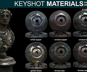 Metal Materials for Keyshot