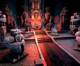 Dwarven statues